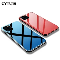 

For iPhone 11 pro Max Tempered Glass Case Cover Mobile Phone Case Cover For iPhone XR XS MAX Case