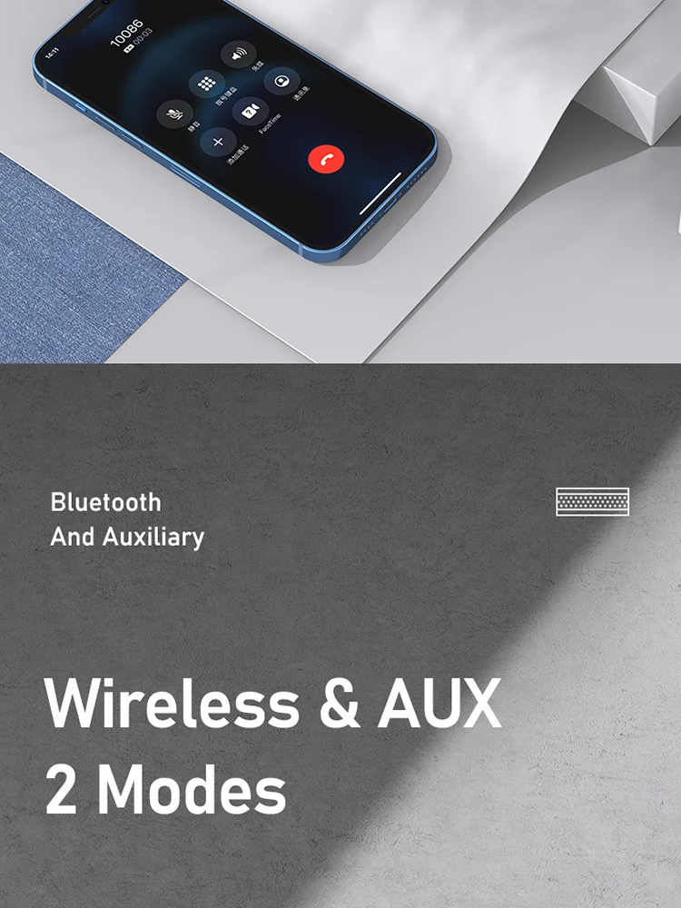 Remax RB-M3 NFC AUX high-power dual audio hands-free subwoofer speaker bass boost bluetooth speaker small - ANKUX.COM