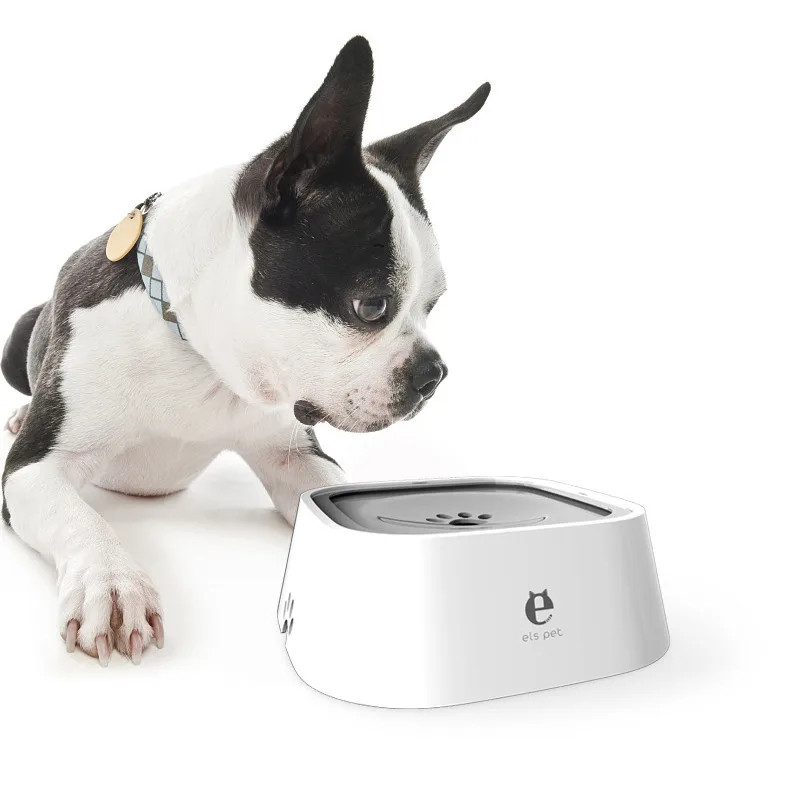 

Pet Floating Bowl Splash Proof Not Wet Water Bowl Non-slip Non-wet Beard Pet Drinking Bowl