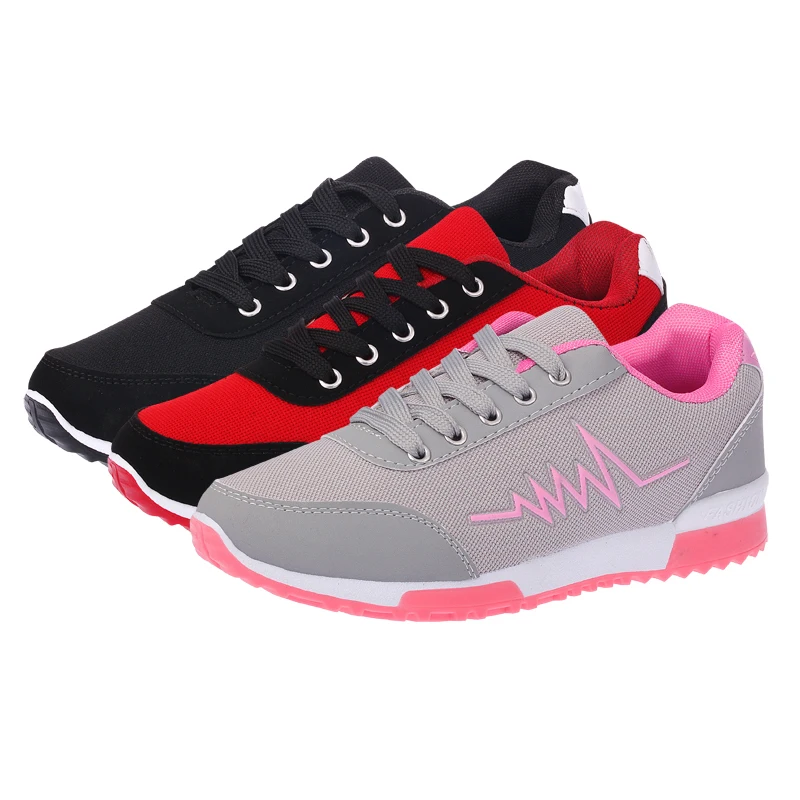 

Sport Shoes Women Casual Shoes Custom Sneaker,Women'S Fashion Sneakers, Black/grey/red