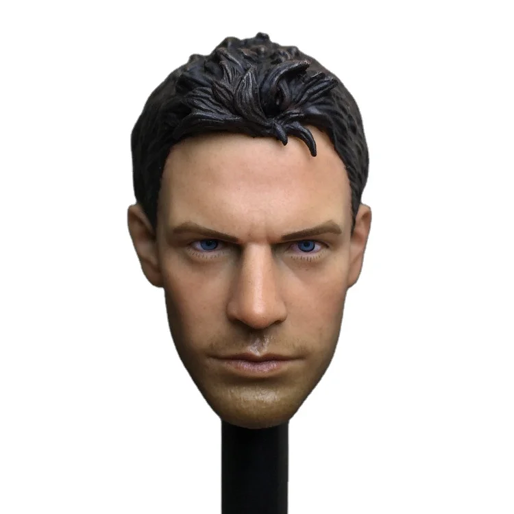 

1/6 Head Carving Chris Redfield Resident Head Evil Sculpt for 12" Action Figure