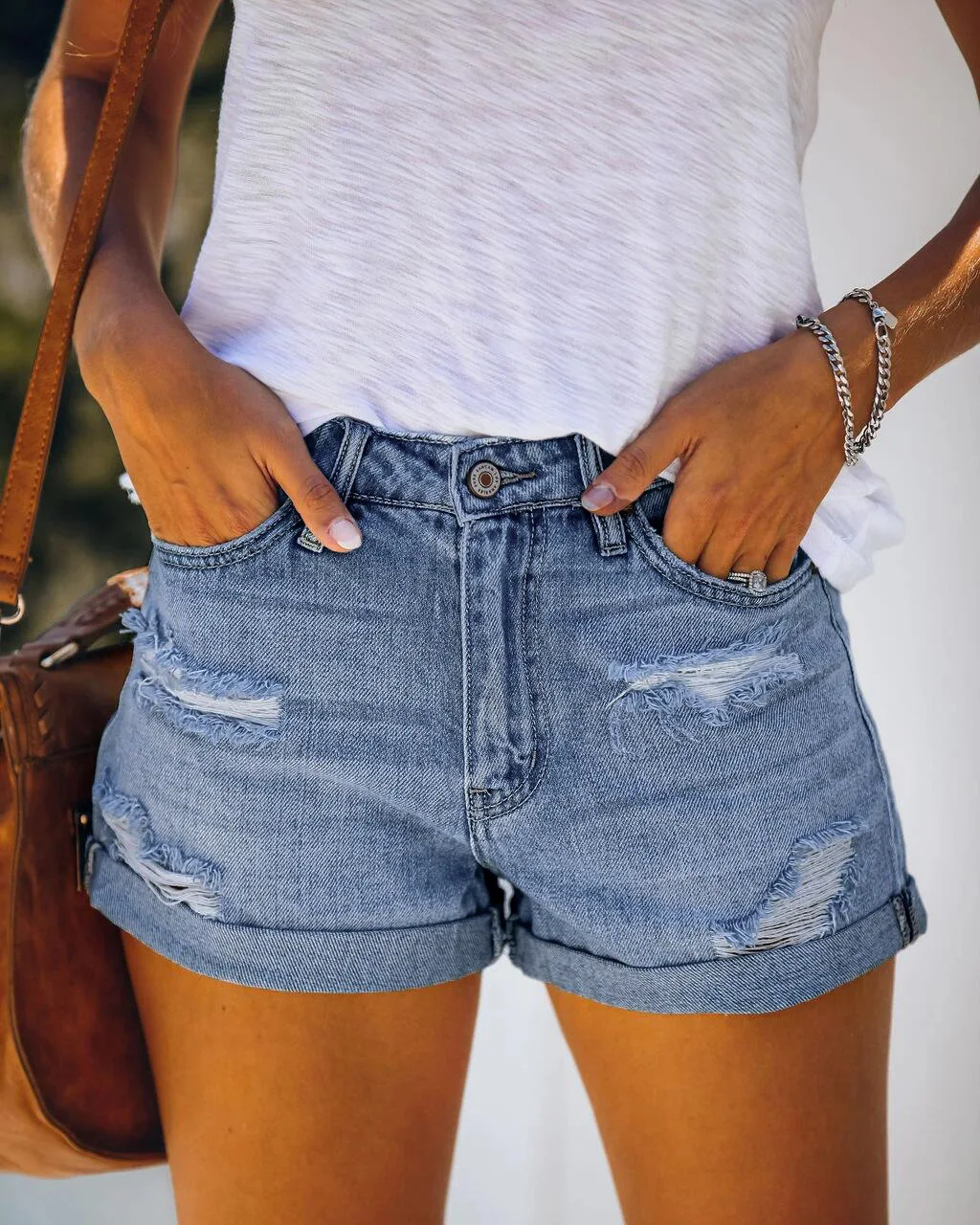 

jean shorts women denim shorts for women bale blue ripped washed shorts for summer