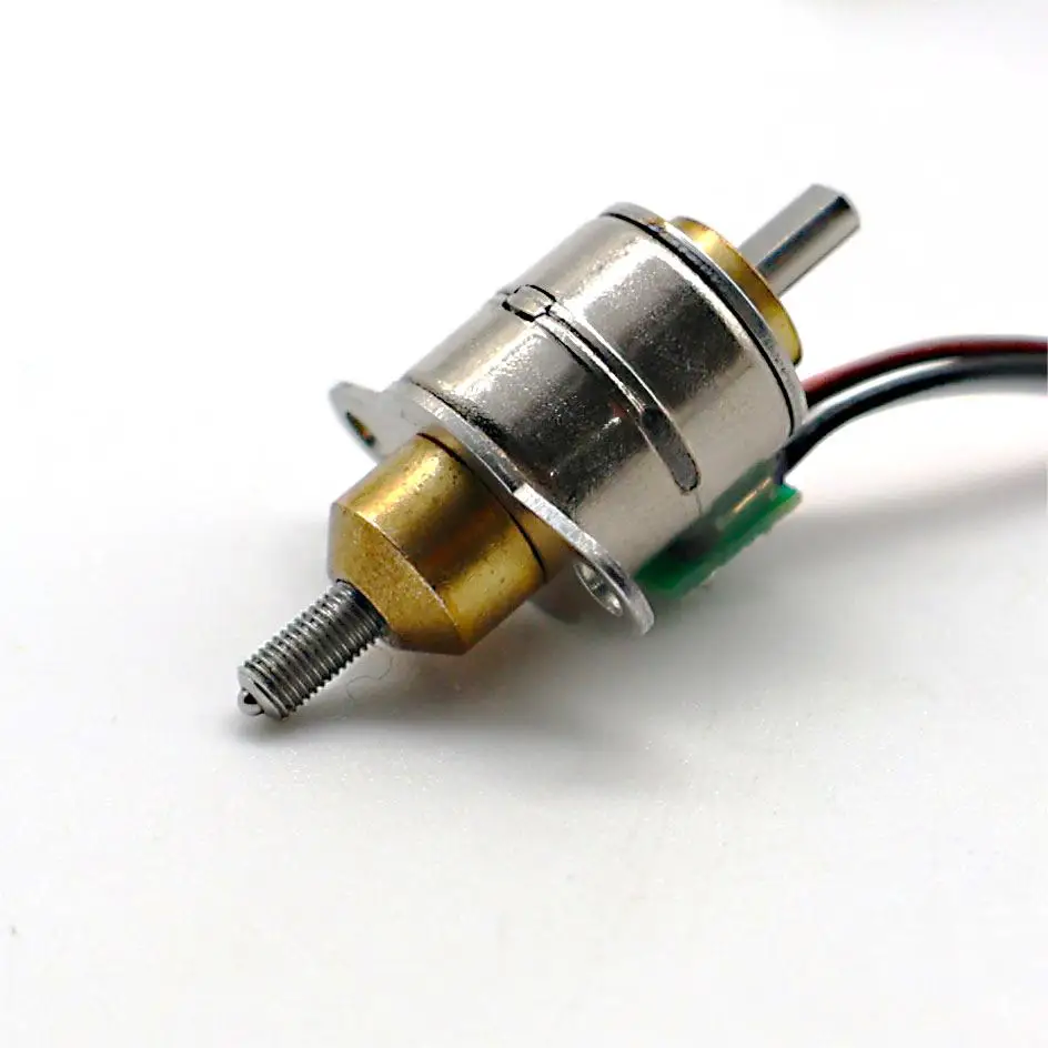 

WholeSale Double Output Shaft 10BY Small Gear Stepper Motor 5V 10Ohm Linear Stepper Motor