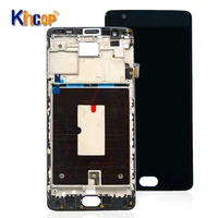 

AMOLED Original Display For Oneplus 3 Display 3T LCD Touch Screen with Frame Replacement For Oneplus 3 3T Display A3000 A3003