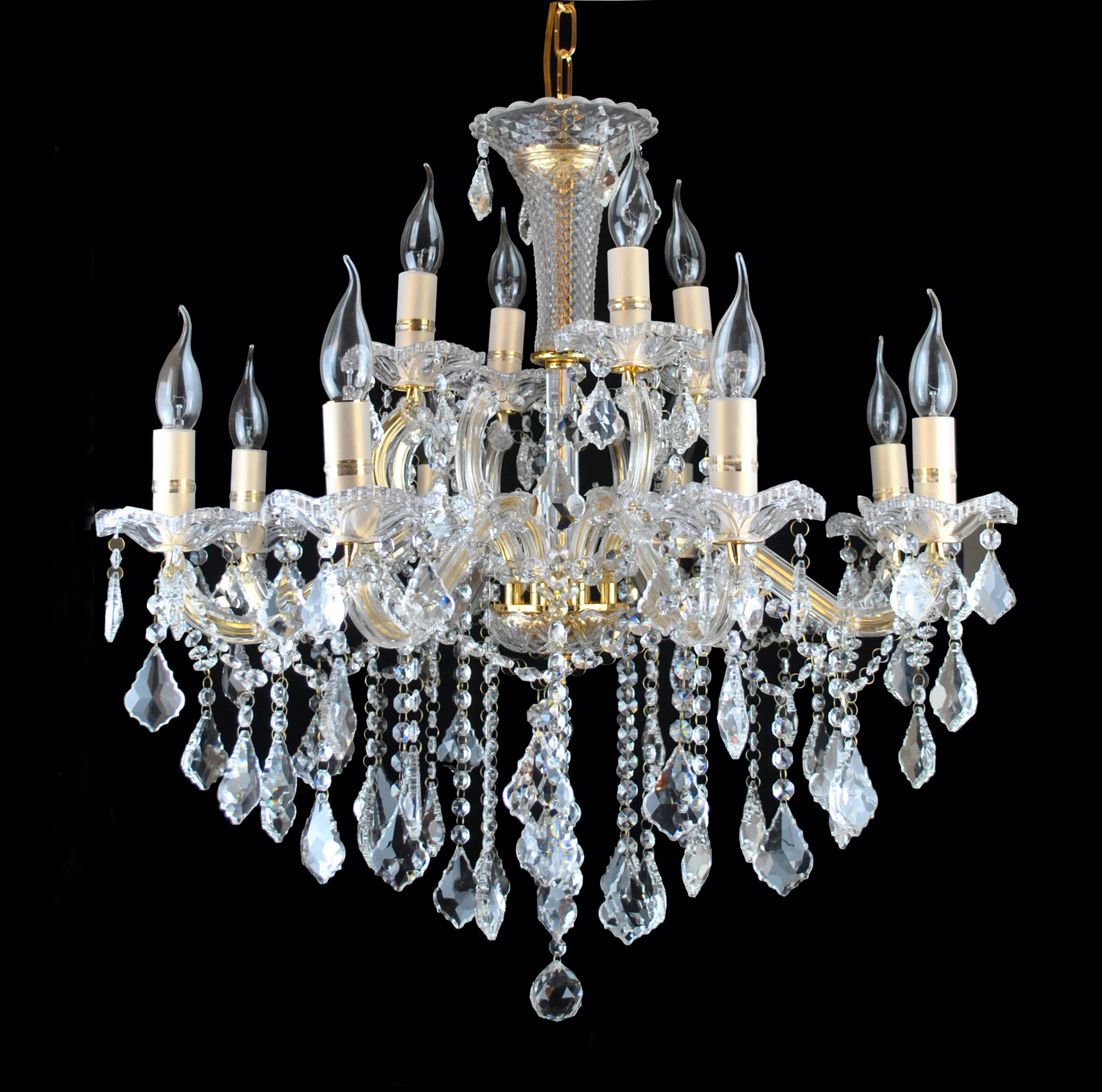 

New Design Light Pendant Led Specification Maria Theresa Chandelier Crystal, Chrome