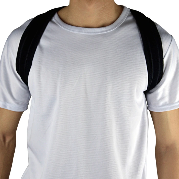 

Wholesale Comfortable Back and Shoulder Posture Corrector Providing Back Support Belt, Black or customized