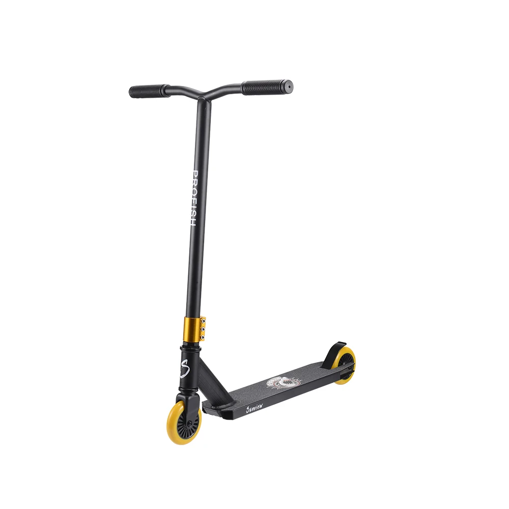 

Best Selling 2021 Aluminum stunt scooter Outdoor Pro Stunt Trick Kick Scooter with pp wheel Kids scooter for sale