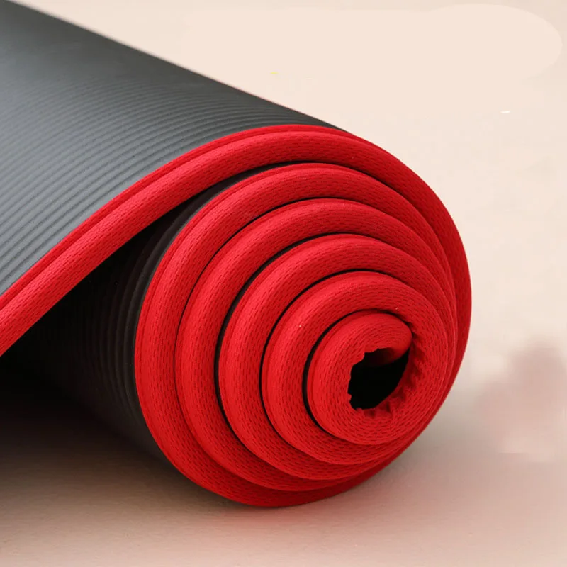 

Wholesale high density environmental protection anti slip waterproof nbr yoga gym mat alo yoga mat eco friendly natural rubber, Purple + blue + black red + pink