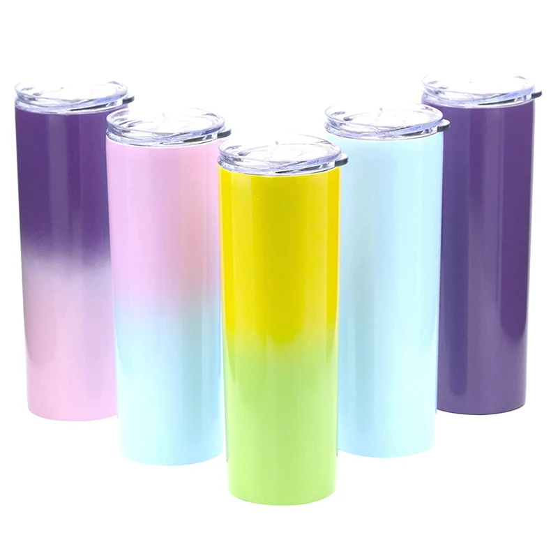 

New style stainless steel drink tumbler mug With Lids And Straws