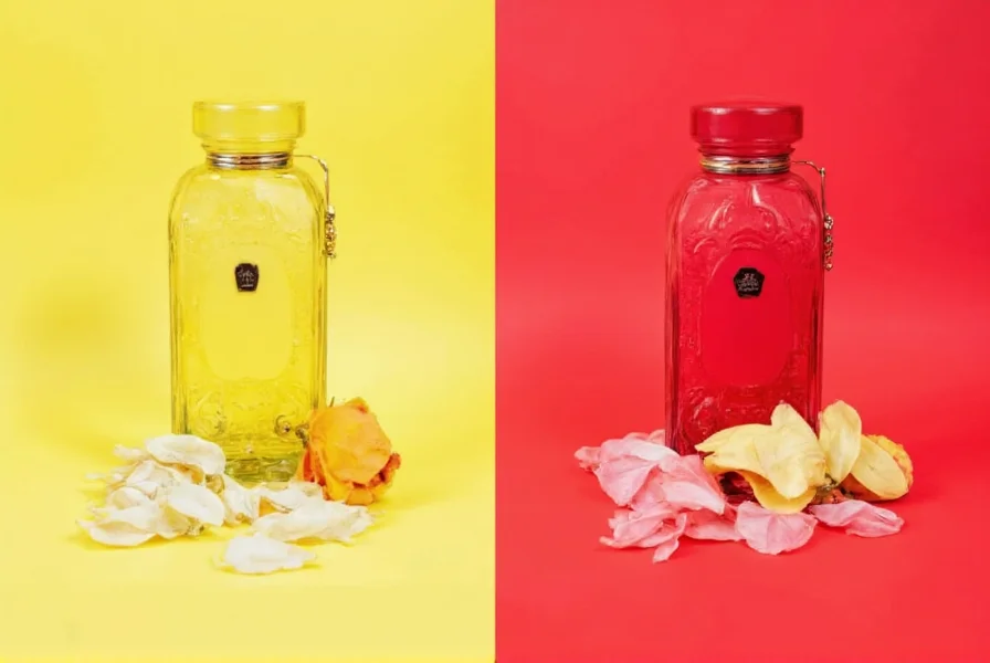 Side-by-side comparison of genuine saffron threads versus common saffron substitutes showing color, texture, and water infusion differences