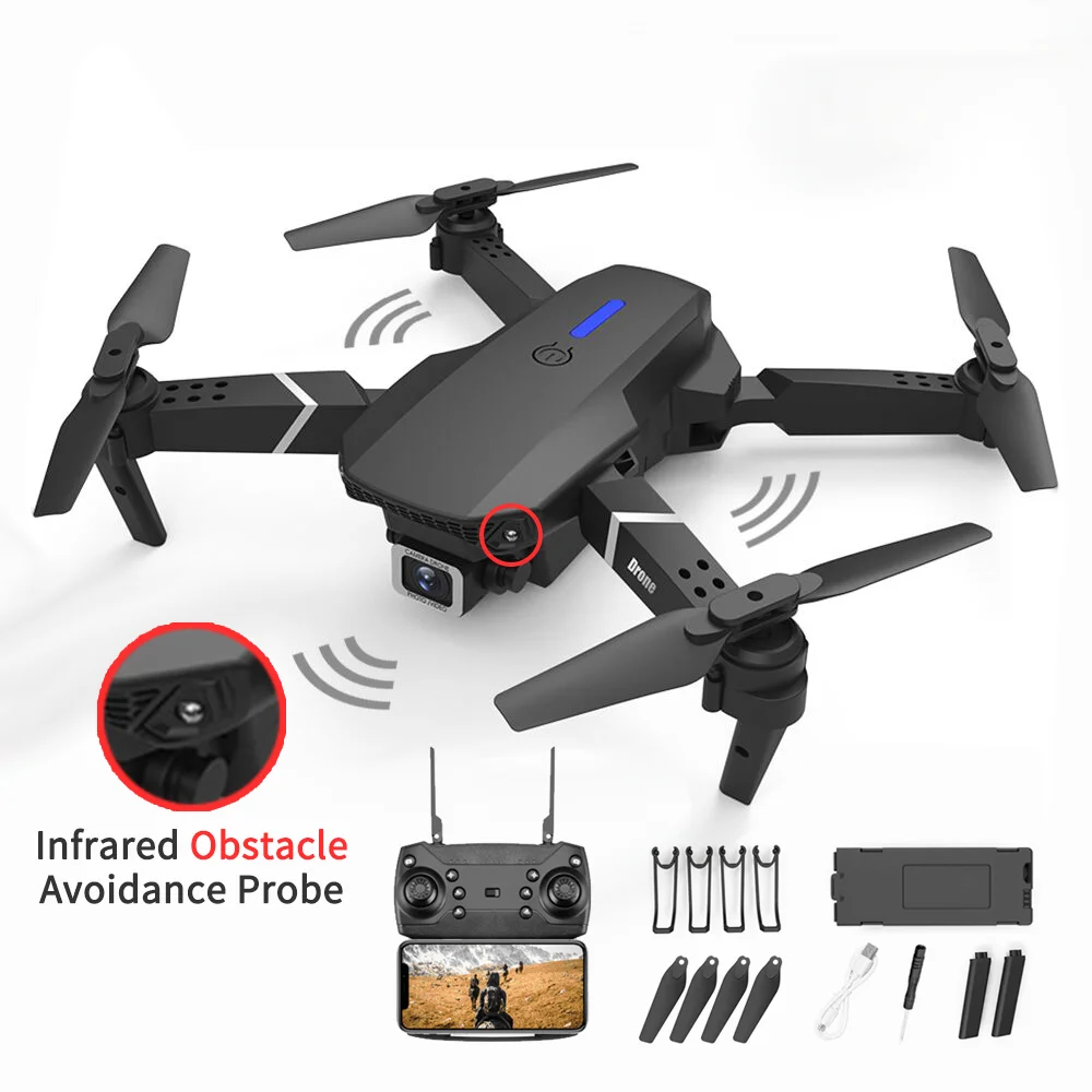 

free shipping best high quality pocket hybrid drone with camera price 1080 4k