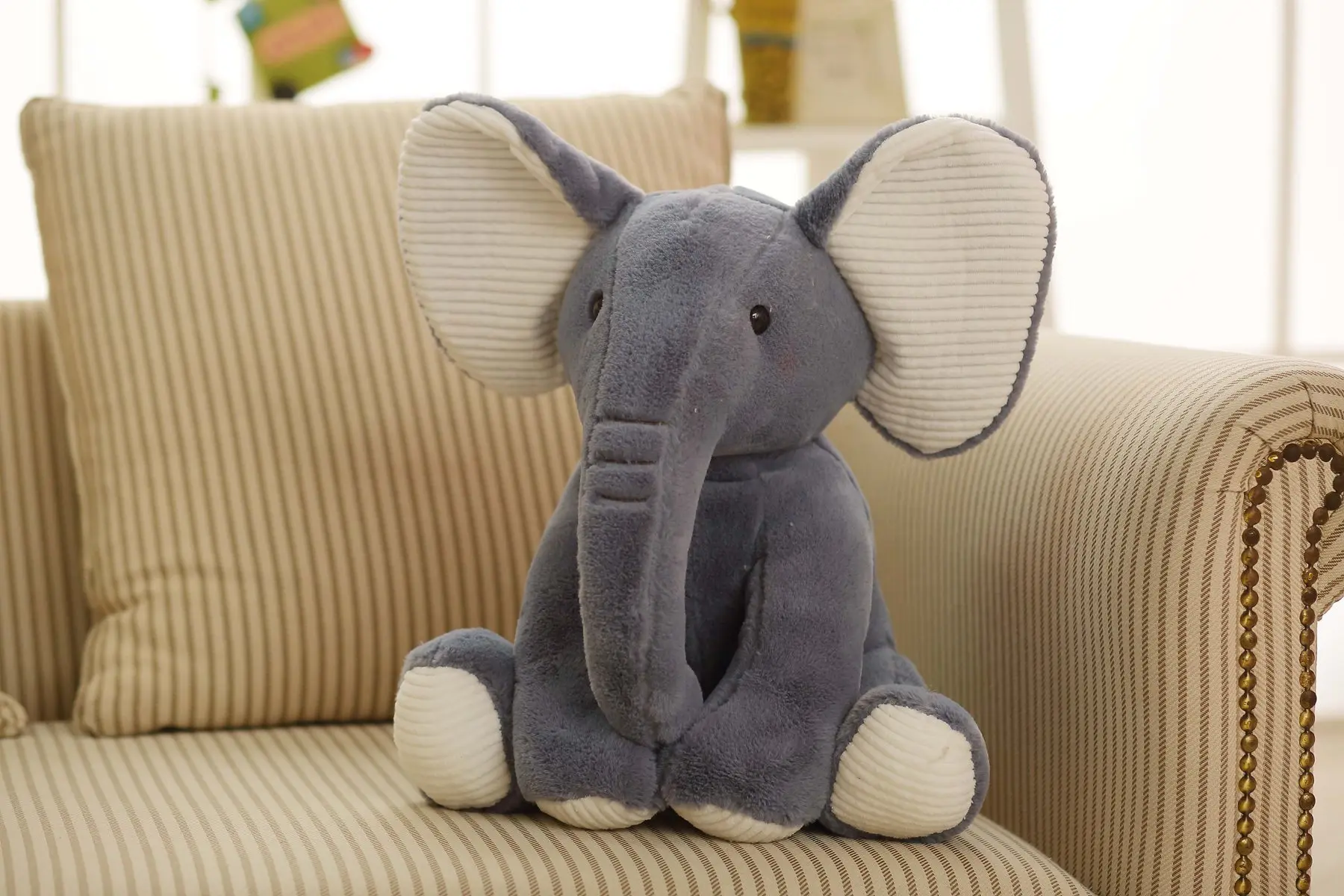 elephant plush chair