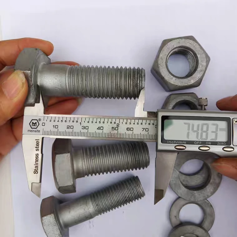 High Strength OEM/ODM Fastener DIN933/931 Steel Hex Head Bolt With Good Price And High Quality