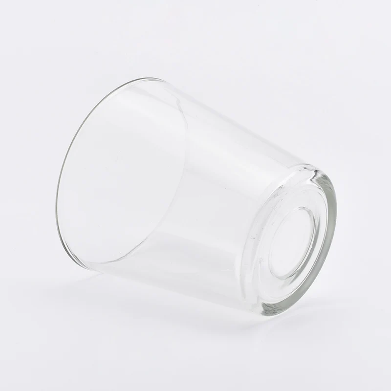 10oz Clear Glass Candle Holder Home Decor Wholesales