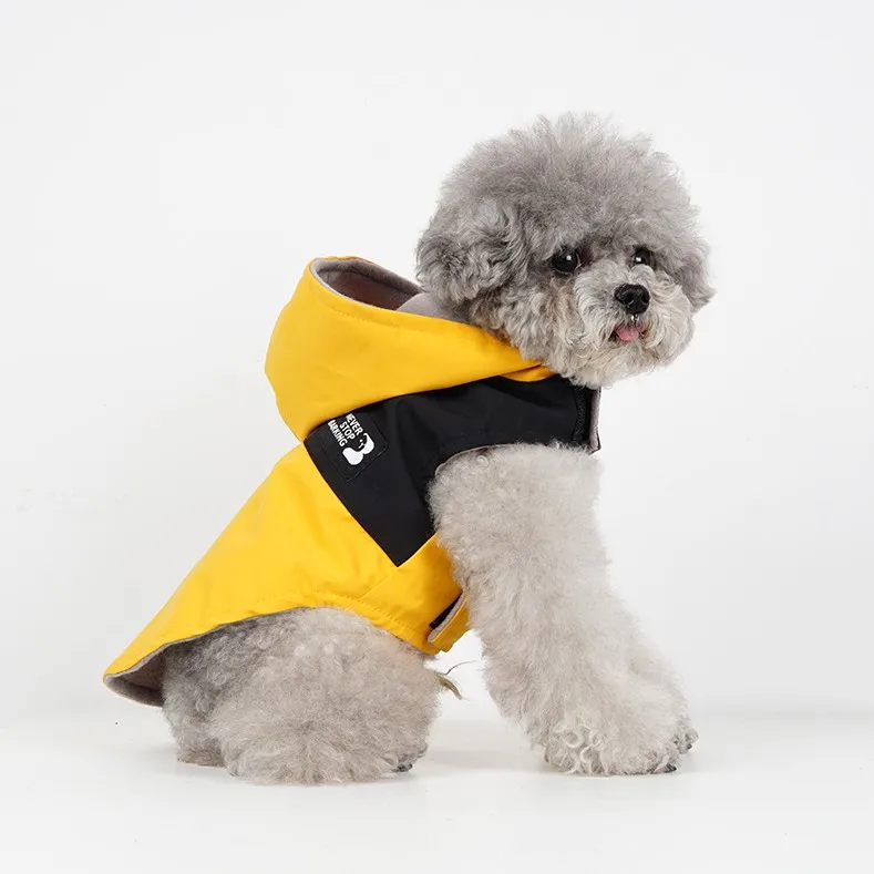 

Pets Rain Coat Fall and Winter Clothes Polyester Waterproof Dog Raincoats Jackets