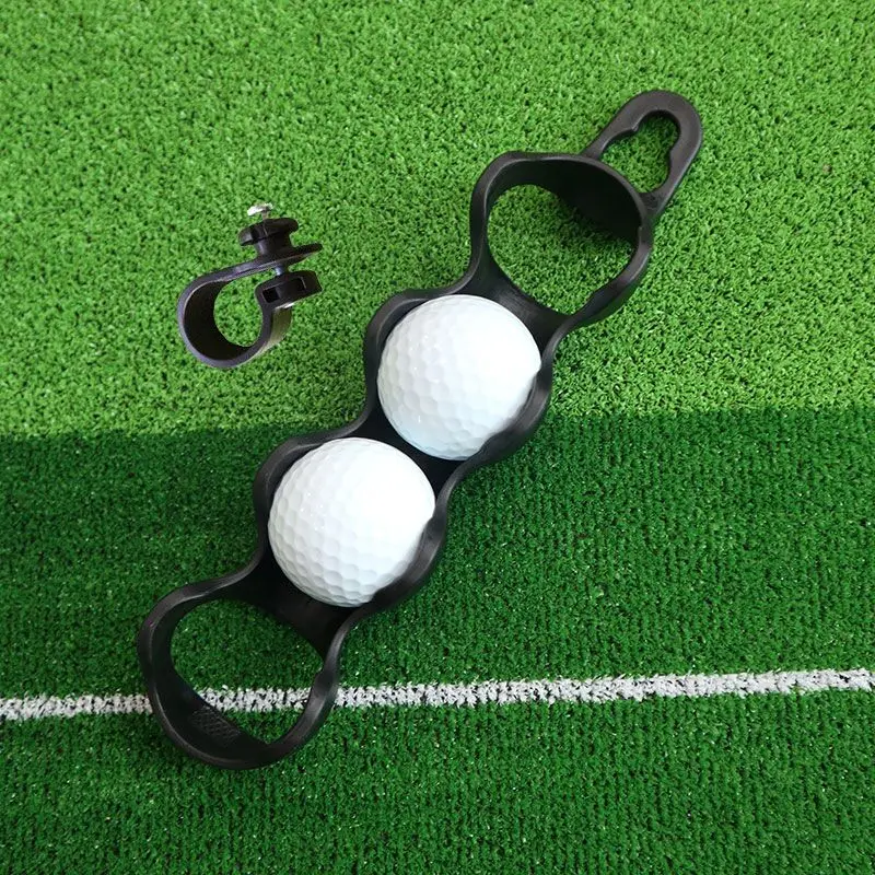 

New Design for Golf Trolley Plastic Golf Ball Holder, Black