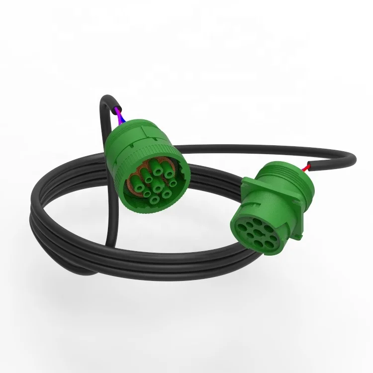 Deutsch HD Series 9 Pin J1939 Cable Connector with IP68 Rating for Heavy Duty Automotive Applications