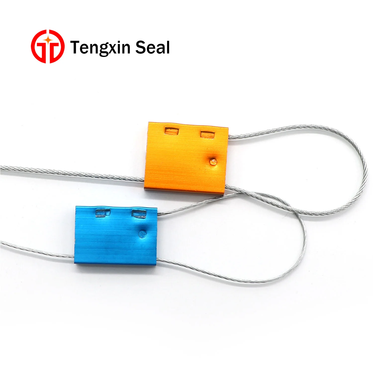 

TXCS 107 Disposable High Security Container Steel Wire Cable Seal, Red, bule, yellow, orange or customized