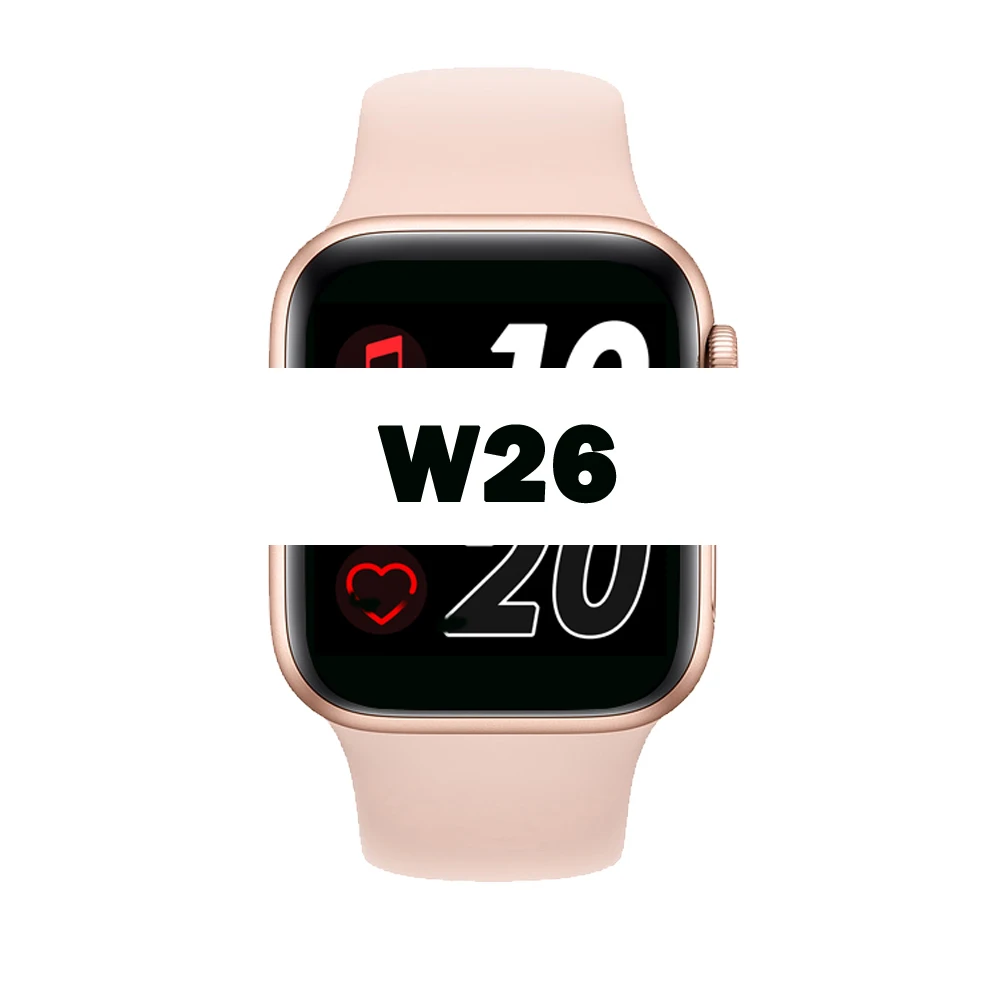

Smart phone smart watch W26 BT Call 1.75HD IPS Screen Heart Rate 44mm for iwo 12 pro Smart Watch Men Women ios android