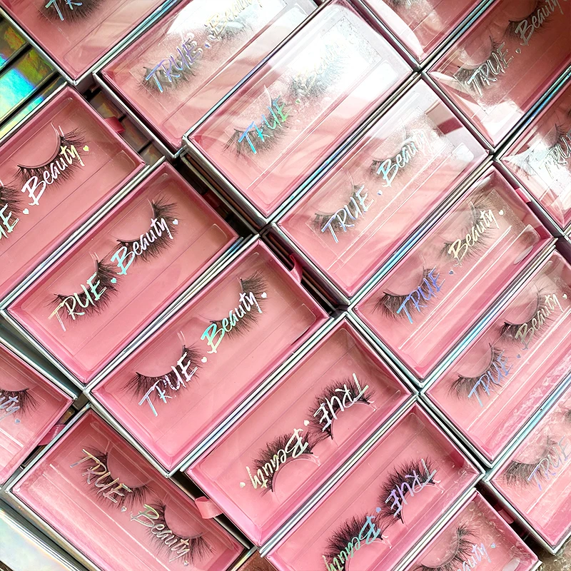 

wholesale fluffy full strip lashes private label 3d wispy mink eyelashes 25mm eyelash vendor customized boxes, Natural black