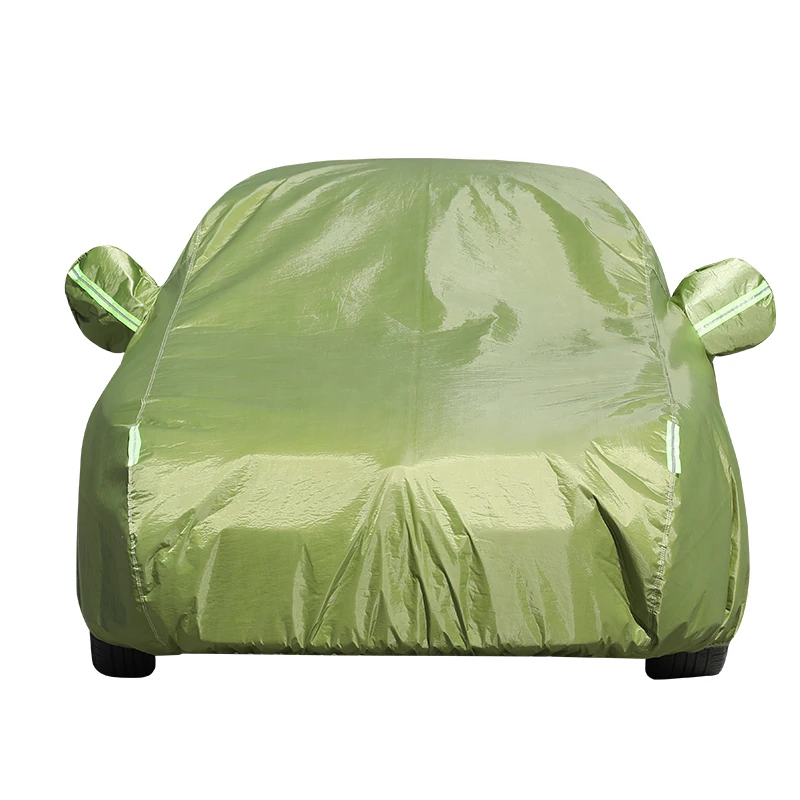 

Waterproof Automatic Blue Folding Car Cover Full Set Car Body Cover