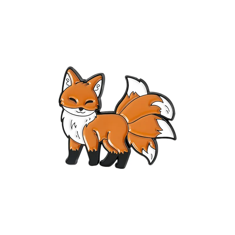 

Cartoon series styling alloy brooch accessories badge brooch, Picture color