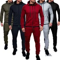 

China Manufacturer custom High Quality fashion cotton men sport Soccer Tracksuit