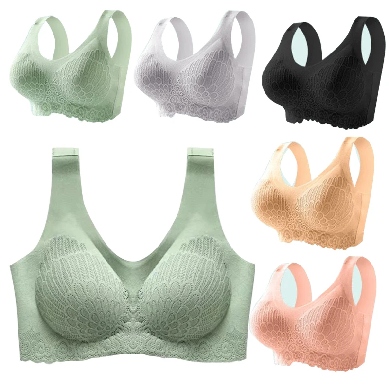 

2020 Wholesale Factory Price High Quality Thai Natural Latex Cup Bra Women's Seamless Bra, Picture