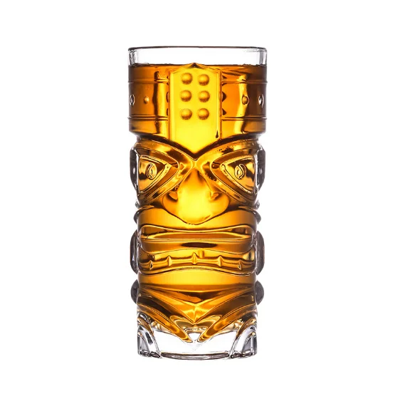 

Hawaiian Tiki Grimace Tiki Mug Cocktail beer mug Creative bar Juice drink cold drink glass