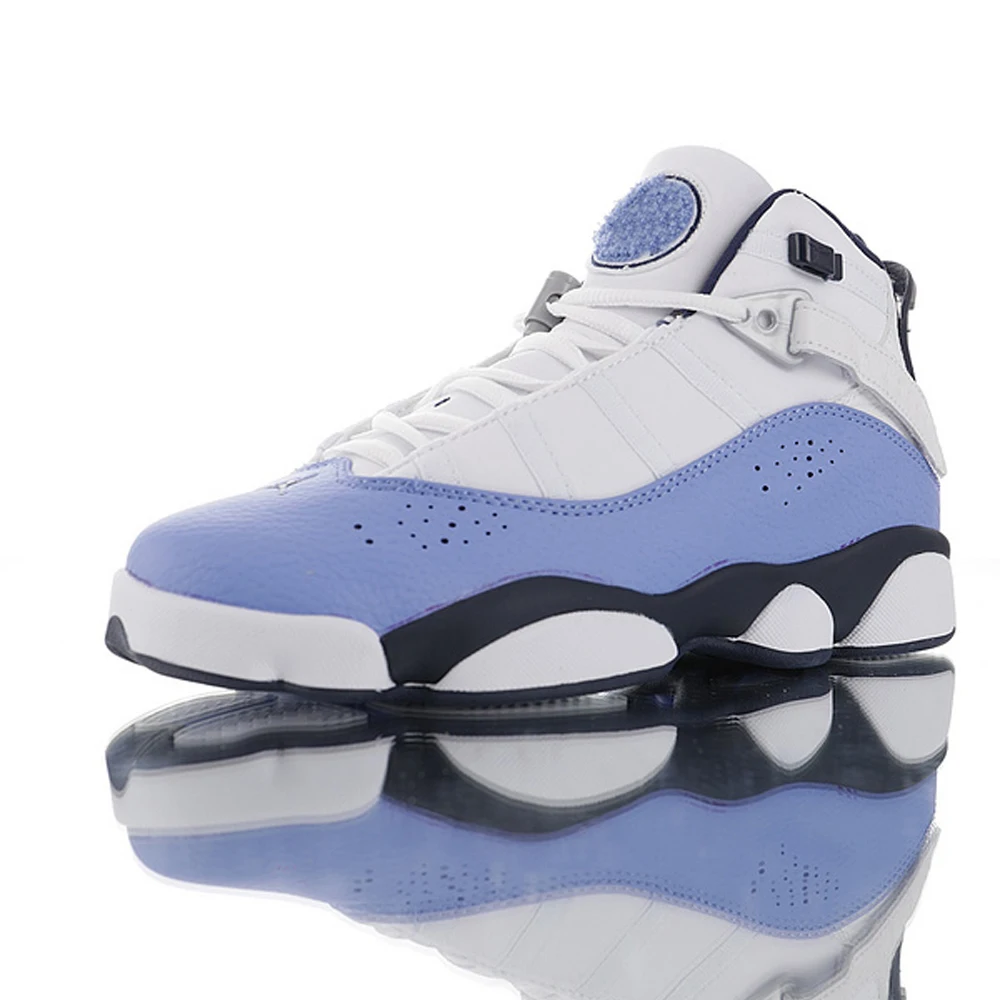 

Hot sale high quality brand sports shoes casual non slip men AJ6 basketball shoes, Brown