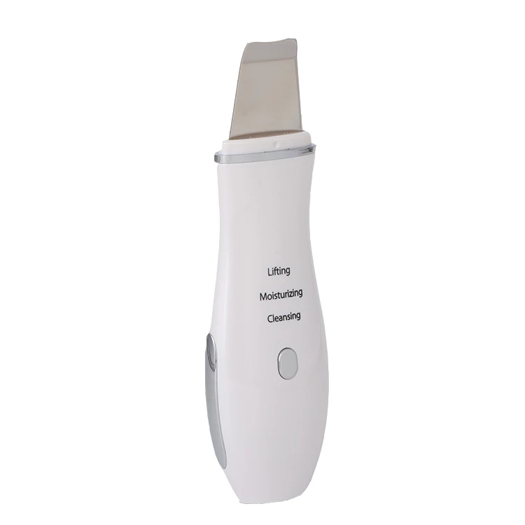 

Hot new product 2021 micro current beauty facial peel scrubber derma blackhead remover, Black, white