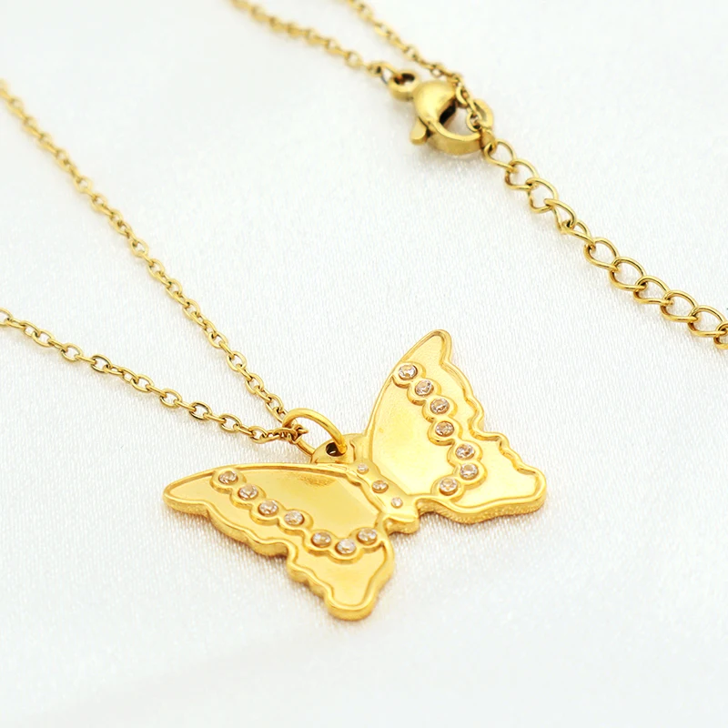 

New shop discount Young girls' love trendy fashion hot selling item pendant stainless steel necklaces