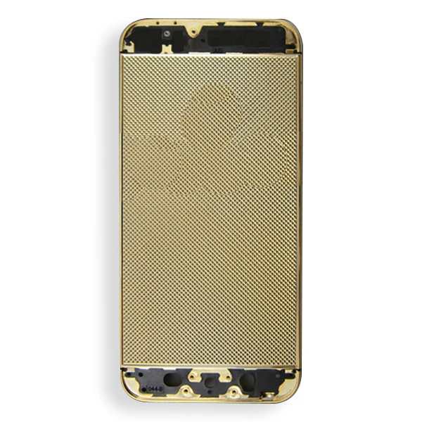 Genuine real gold replacement housing mobile phone accessories for iphone 5s