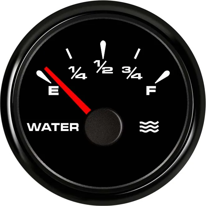 

Free Shipping ELING New Design 52mm Water Tank Level Gauge 0-190ohm With Black Face 12V 24V