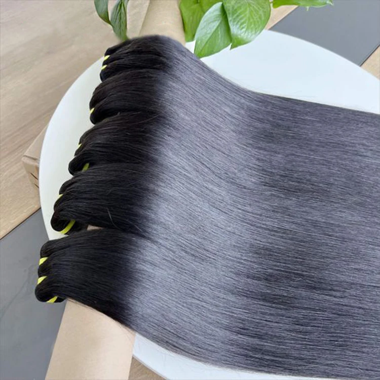 Unprocessed Human Hair Straight Glueless Wigs Large Stock Top Quality Bone Straight Natural Color Extension 100% Wig
