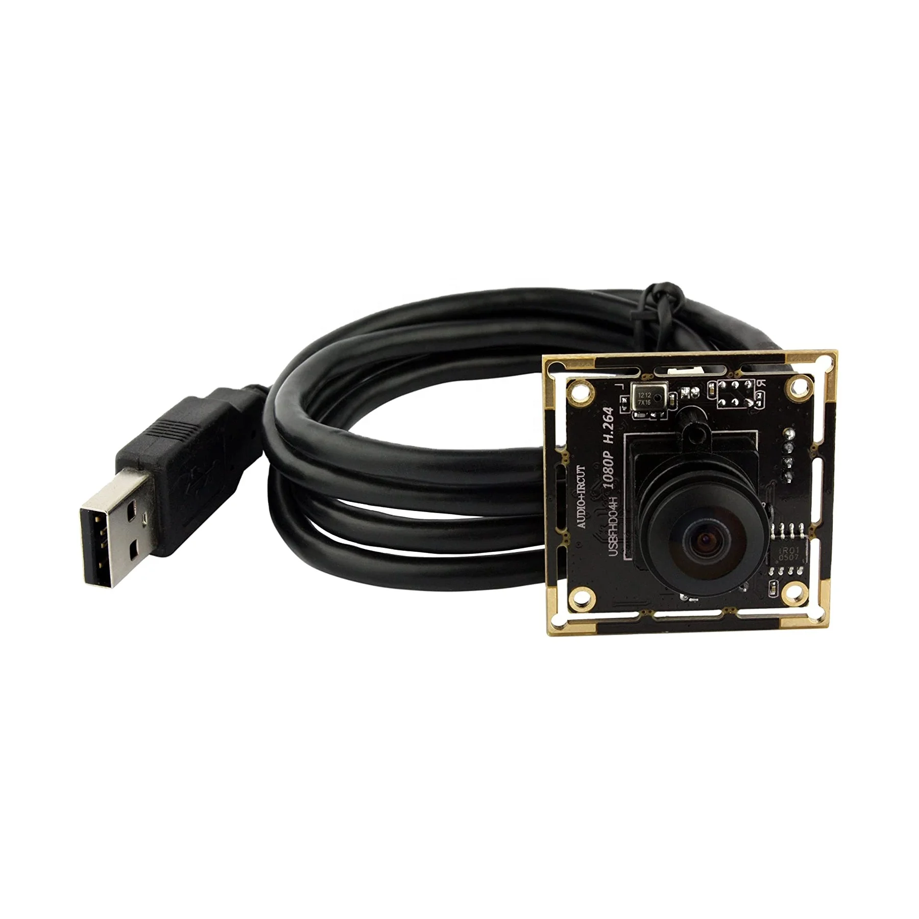 

ELP 180 Degree fisheye Raspberry Pi 1080P H.264 Microphone PC Web USB Security Camera