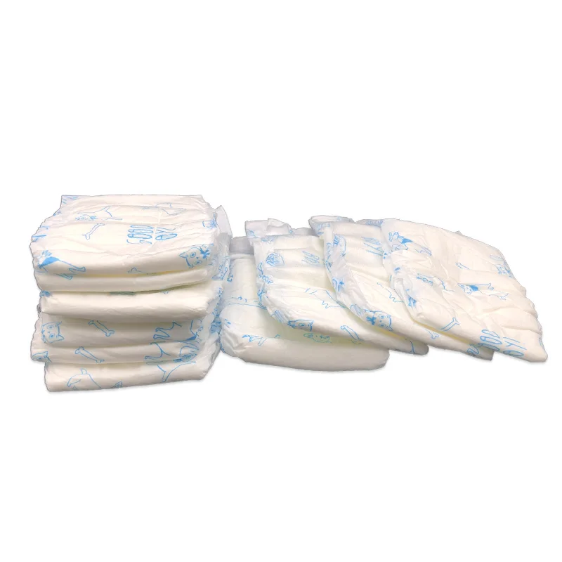 

RTS perros New White Multiple Sizes Disposable Pets Diaper for Male Dog