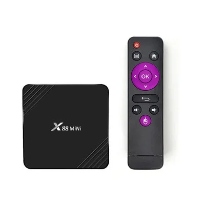 

X88 Mini RK3318 Set top box 2GB/16GB Android 9.0 WiFi 4K HD Network Player Smart TV Box