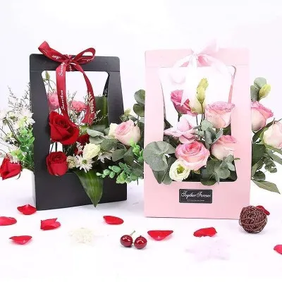 paper flower box