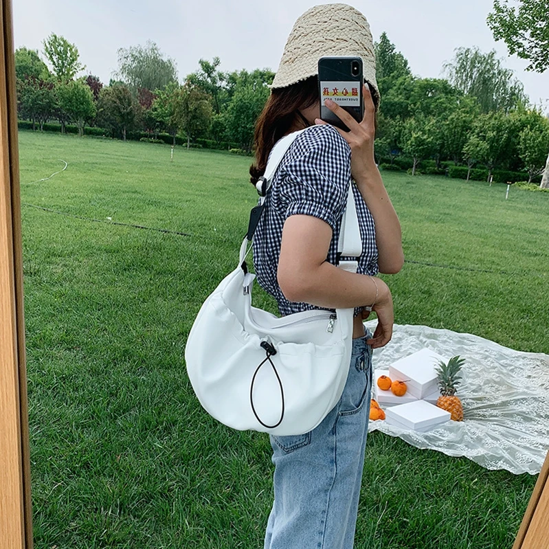 

S1102 Spring and summer small 2021 popular new trendy fashion solid color PU messenger foreign style shoulder