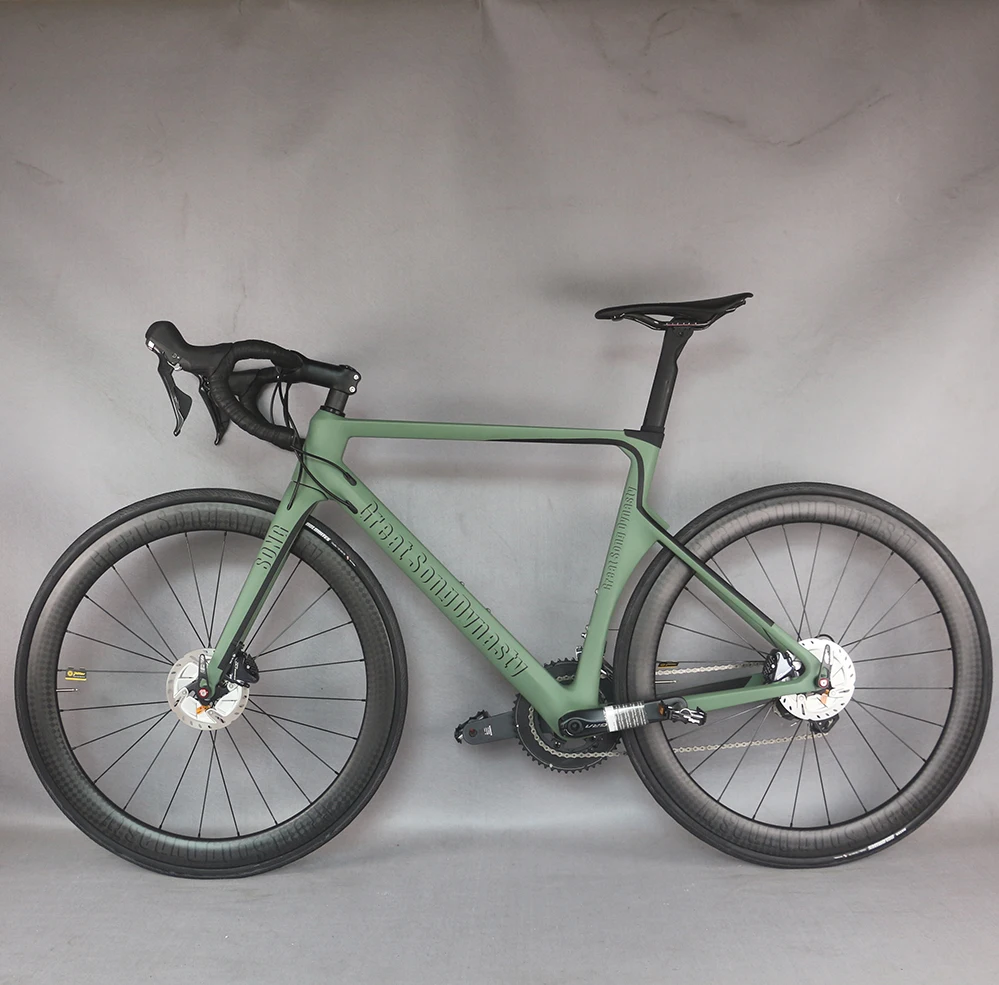

2021 NEW Disc aero road frame road bike 700*32C OEM products road carbon frame full bicycle Custom painting R8020 TT-X16-51CM