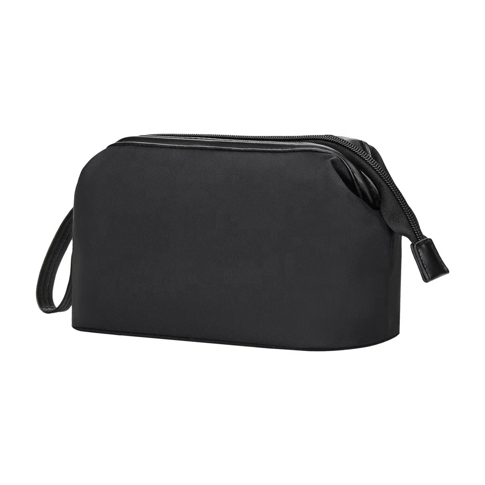 

Free Dropshipping Relavel New Arrived Small Plain Built-in Steel Wire Three-dimensional Portable Multi-function Makeup Bag, Black