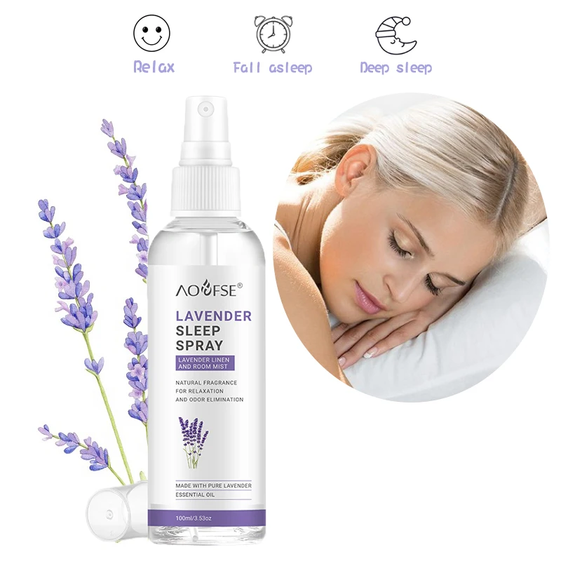 

In Stock Lavender Sleeping Pillow Spray Deep Sleep Stress Relief Lavender Pillow Spray