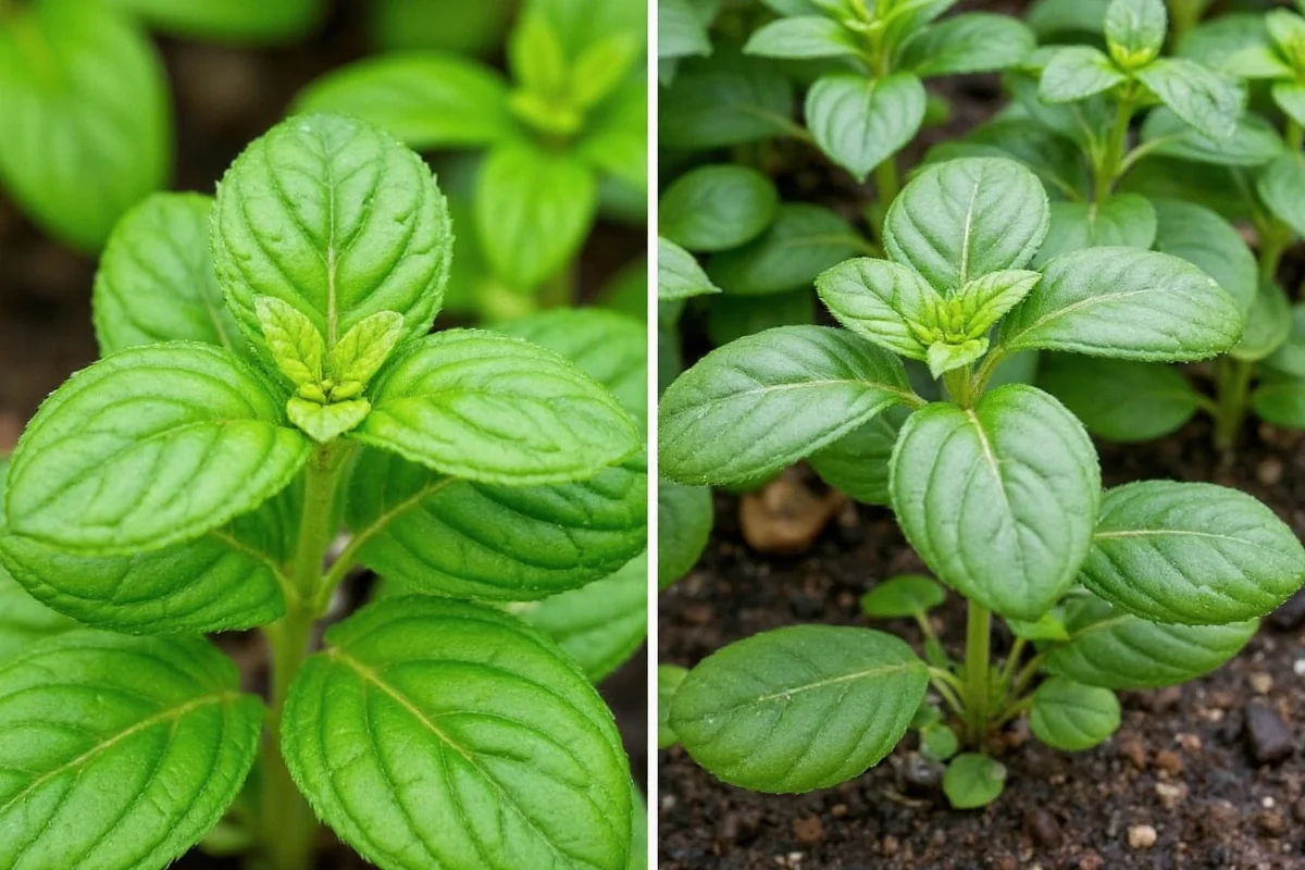 can you plant mint and basil together