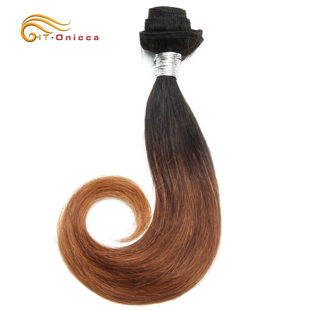 

Wholesale 8 Pcs/Lot Ombre Brazilian Hair Weave Bundles 100% Short Human Hair Bundles For Black Women Remy Hair Curly Bundles