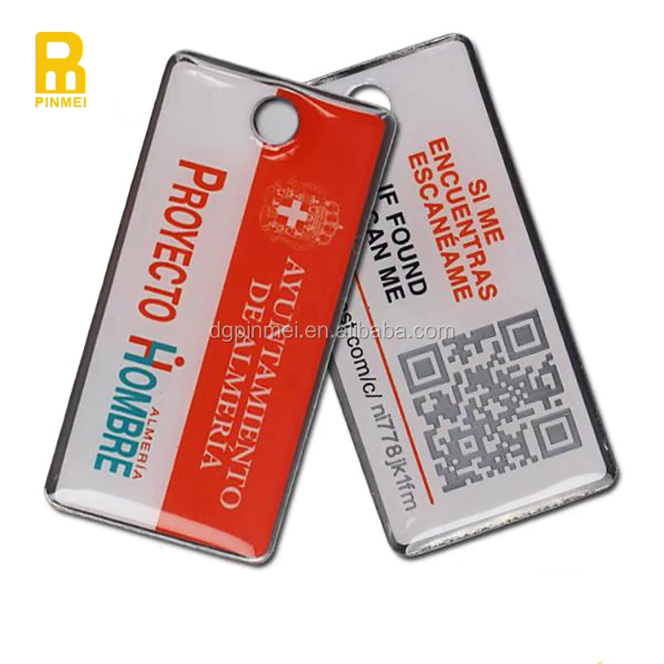 Gift Item Qr Code Barcode Key Tag Key Fob With Low Price Buy Key Tag