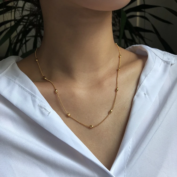 Women Ultra Thin Choker Necklace Design 