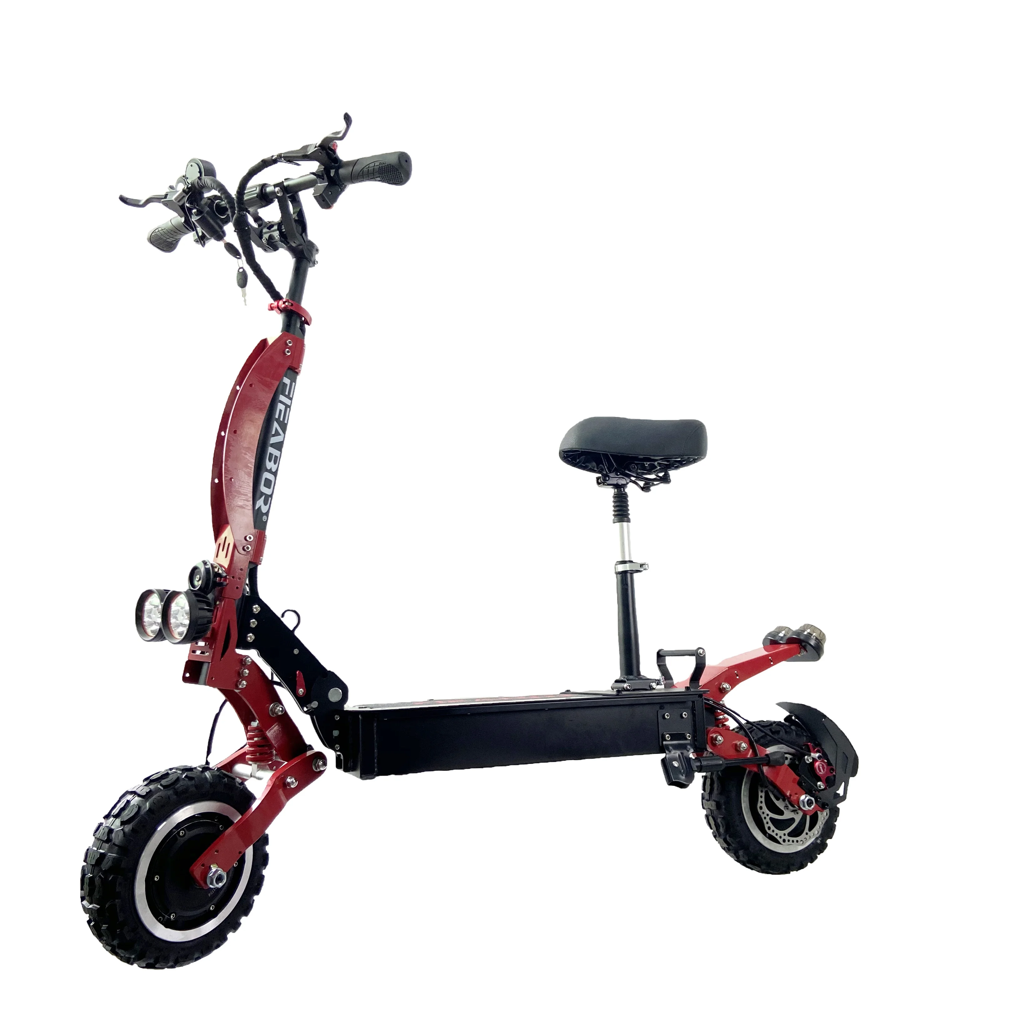 

Kickboard Electric Scooter New For Adults Max Power Battery 2-Wheel Skateboard Bike Wuth Mobile Phone USB Charging Port