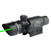 

Tactical Airsoft Hunting Rifle Military Adjustable laser sight green scope with Pressure Switch
