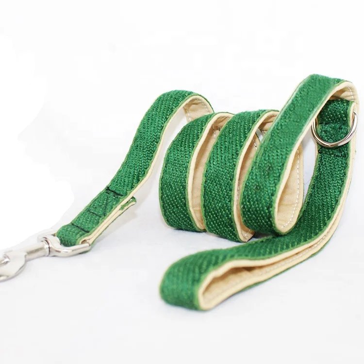 

L510G Wholesale Nature Hemp Pet Dog Leash, Hemp Dog Collar Leash, 4 colors